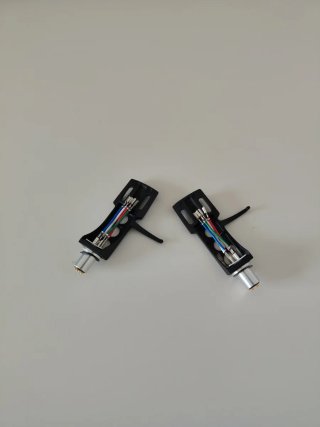 Technics Headshell Negro/Plateado