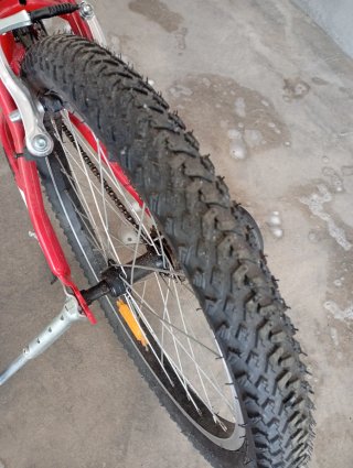 Bicicleta infantil roja Eleven