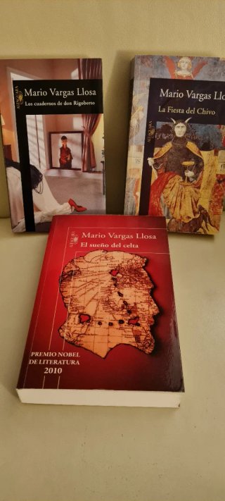 Vargas Llosa.Fiesta del chivo. Sueño del Celta...