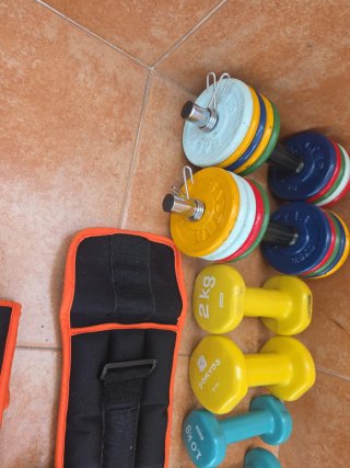 Set Pesas Mancuernas Lastre