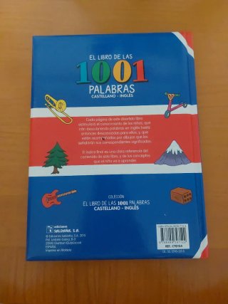 El libro de las 1001 palabras castellano-inglés