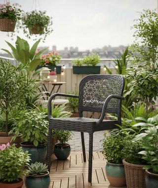 Silla JADORMAA Plástico Exterior