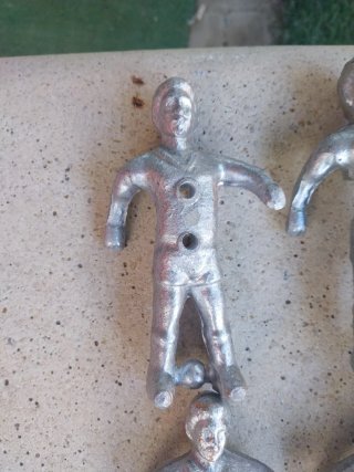 Muñecos futbolín aluminio