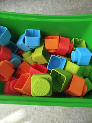 Bloques blanditos Molto 80 piezas