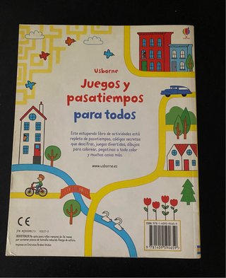 Libro actividades “Juegos y pasatiempos para todos
