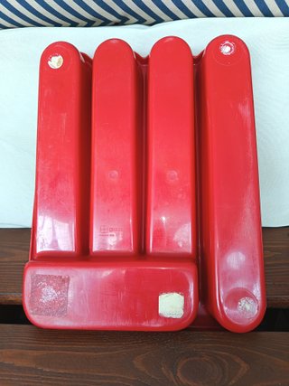 Portaposate Guzzini Design Rosso Made in Italy