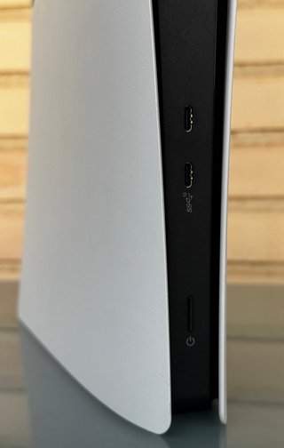 Como Nueva Consola PS5 Slim Sony Blanca y Negra