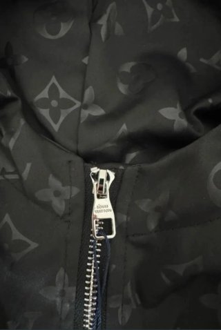 Giubbino Louis Vuitton Monogram Nero