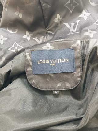 Giubbino Louis Vuitton Monogram Nero