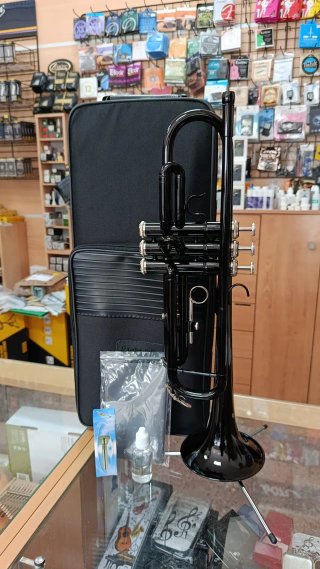 Trompeta Sib Taylor Collins TCTR-09 Negra NUEVA