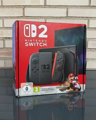 Nintendo Switch 2 Negra y Roja
