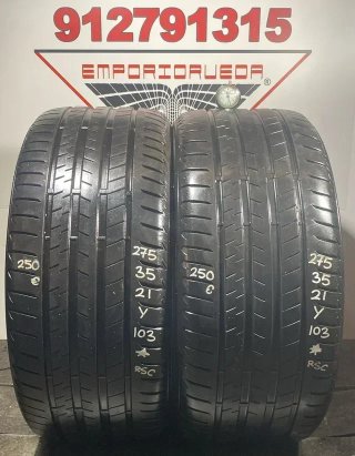 275 35 21 Y BRIDGESTONE RUEDA AL 90% VIDA UTIL