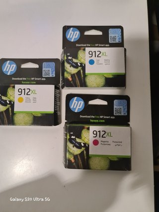 Cartuchos Tinta HP 912XL Negro y Color