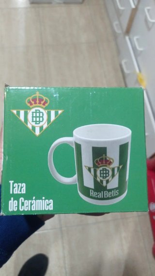 Taza Real Betis Cerámica