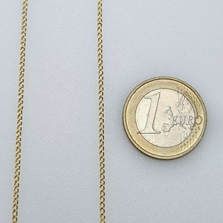 Cadena de Oro 18K, Barbada, Cubana, 3,68gr, 70cm