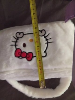Bolso o neceser con diseño de hello Kitty