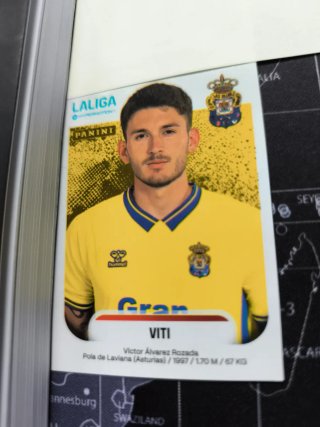 Cromo Viti LaLiga Hypermotion Panini 2025/26
