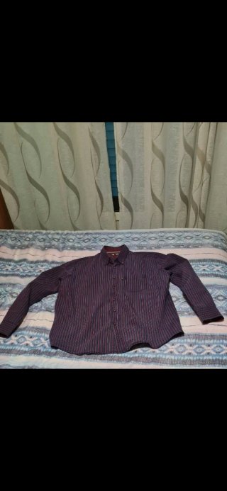 Camicia Navigare righe blu/viola