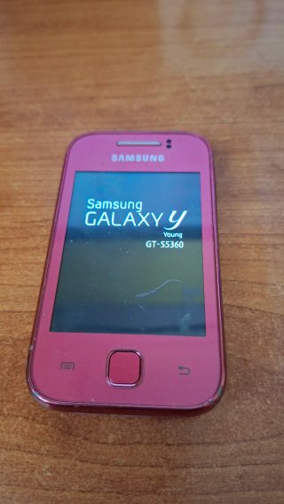 Samsung Galaxy Young Rosa