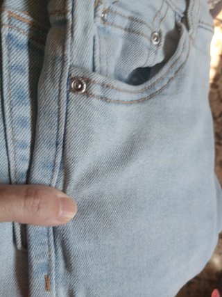 Pantalón campana vaquero mujer talla 32