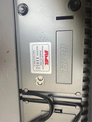 Radiosveglia vintage Irmel FD 1000 grigio