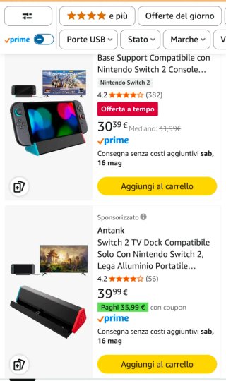 Docking Station TV per Nintendo Switch 2