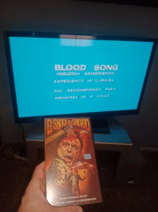 VHS El Shock del Suicidio (Terror)