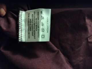 Funda para canape de tela morada