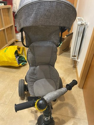 Triciclo Evolutivo Kinderkraft Gris