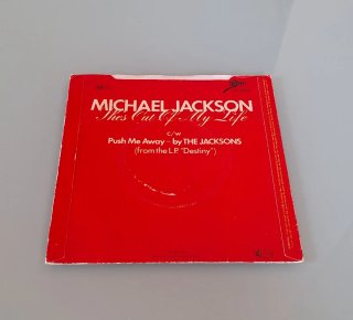 Michael Jackson She's Out Of My Life Single