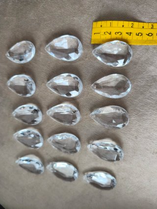 Lágrimas de cristal para lámparas