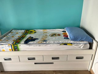 Cama nido con cajones y cama extra