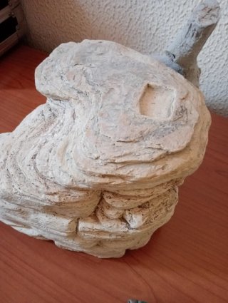 Isla tortugas y decoración acuario