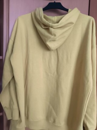 Sudadera chico amarilla talla L