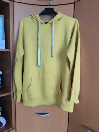 Sudadera chico amarilla talla L
