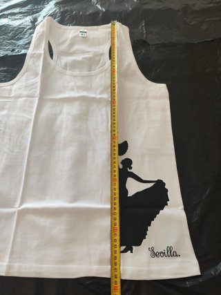 Camiseta tirantes flamenca