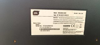 TV Ok 32 LED HD