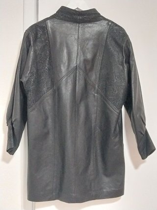 Abrigo Piel Vintage de Sastrería - Estilo Oversize