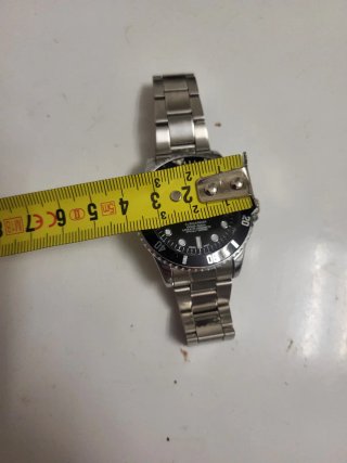 Reloj Rolex Submariner Negro/Plateado