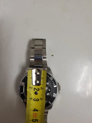 Reloj Rolex Submariner Negro/Plateado