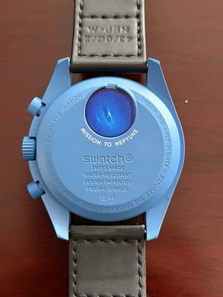 Swatch Mission to Neptune Moonshine Gold nuovo