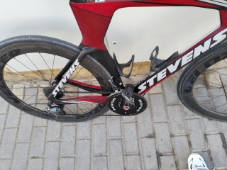 Bicicleta Triatlón Stevens Rossa/Nera