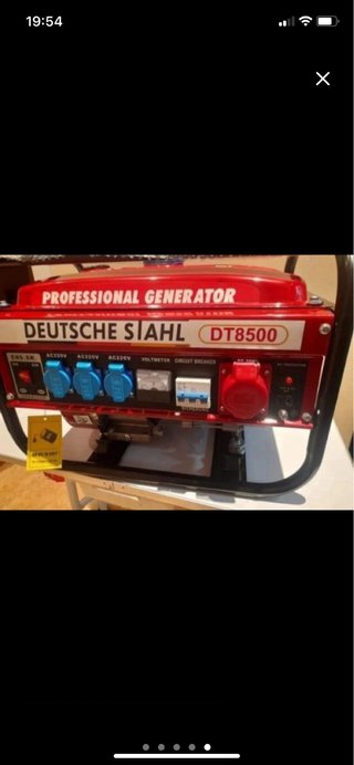Generador Eléctrico DEUTSCHE STAHL DT8500