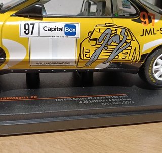 Toyota Celica GT Artic Rally '24 #97 Ixo 1/18
