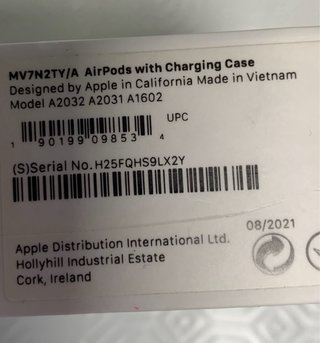 Airpods 2 Apple Blancos A2032/A2031