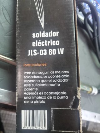 Soldador Eléctrico 60W JLS-03