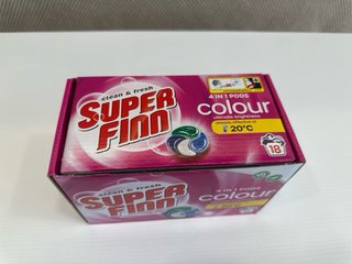 Super Finn Colour 4 en 1 - 18 cápsulas