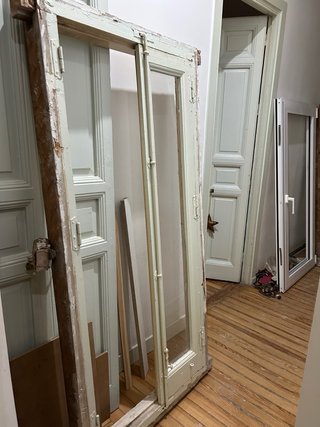 Ventana madera con contraventana