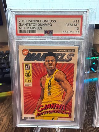 Giannis Antetokounmpo & Jayson Tatum Rookie PSA 10