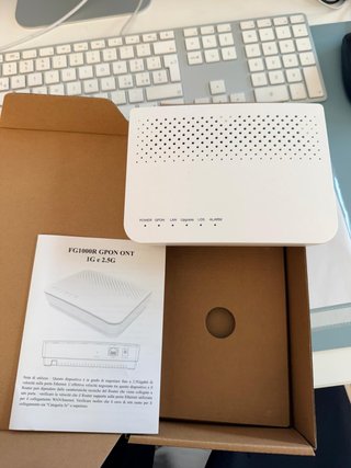 Router TP-Link VX830v Wi-Fi 6 + ONT TIM FG1000R